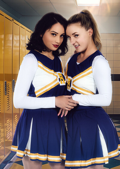 Liv Wild and Kate Kennedy in Riverdale Betty and Veronica from VR Cosplay X