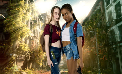 Kira Noir and Hazel Moore in The Last of Us from VR Cosplay X