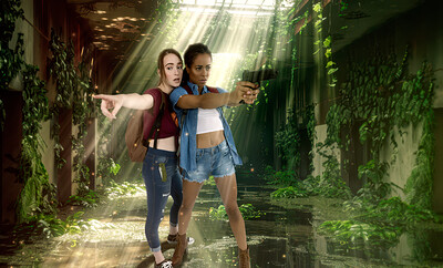 Kira Noir and Hazel Moore in The Last of Us from VR Cosplay X