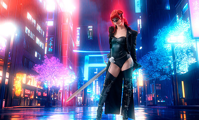 Renee Rose in Persona 5 Royal from VR Cosplay X