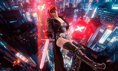 Renee Rose in Persona 5 Royal from VR Cosplay X