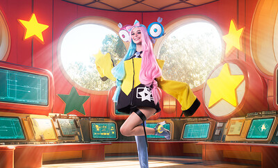 Molly Little in VR Cosplay X set Pokemon Violet