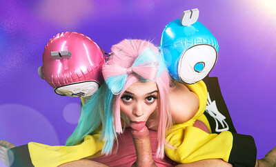 Molly Little in Pokemon Violet from VR Cosplay X