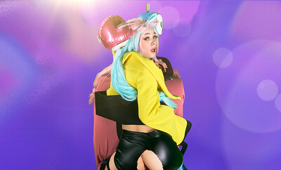 Molly Little in Pokemon Violet from VR Cosplay X