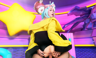 Molly Little in Pokemon Violet from VR Cosplay X