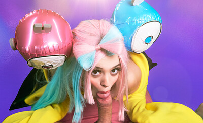 Molly Little in Pokemon Violet from VR Cosplay X