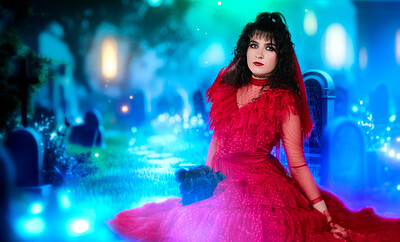 Nikki Slick in Beetlejuice from VR Cosplay X