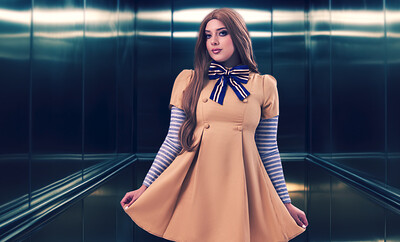 Gia OhMy in M3GAN from VR Cosplay X