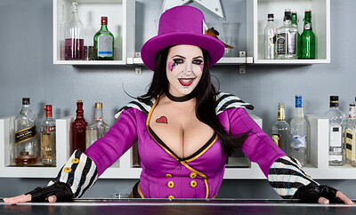 Angela White in Borderlands Mad Moxxi from VR Cosplay X