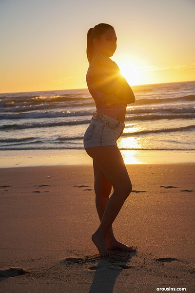 Rebecca Volpetti in Beach Vibes from Arousins
