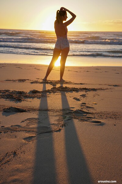 Rebecca Volpetti in Beach Vibes from Arousins