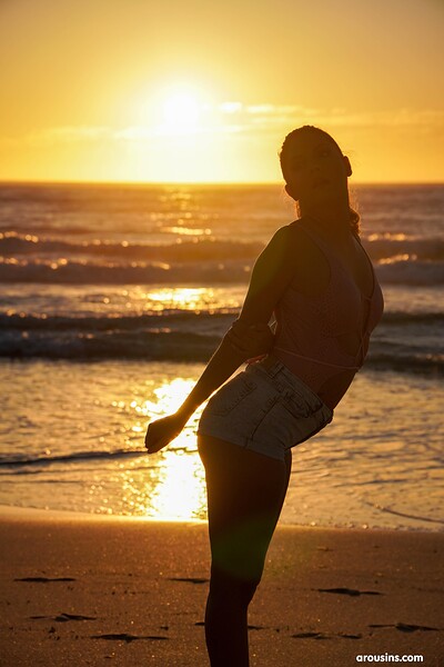 Rebecca Volpetti in Beach Vibes from Arousins