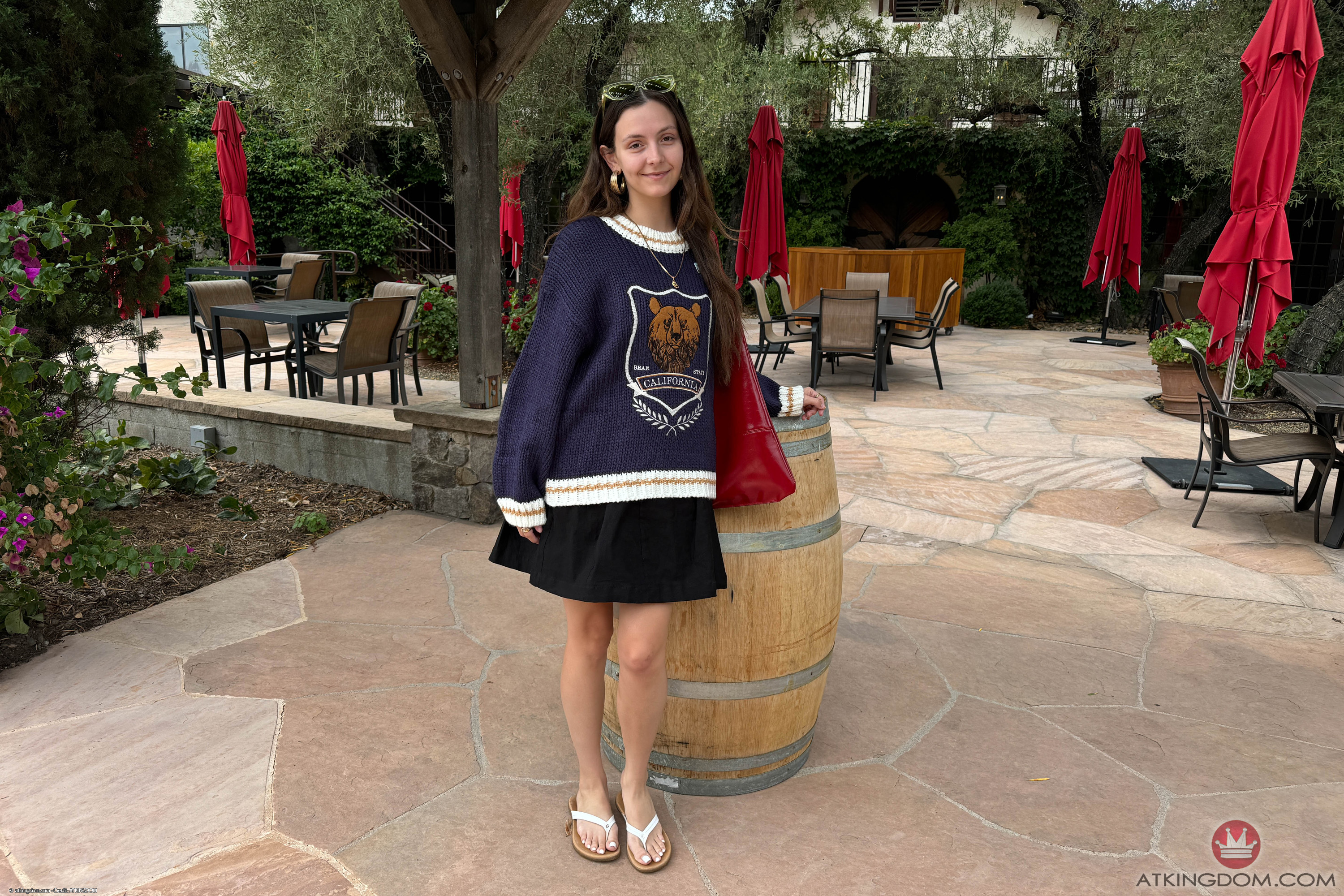 Serena Hill in ATK Petites set Date Day