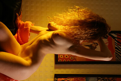 Julia in Savanna Kissed Air from Boho Nude Art