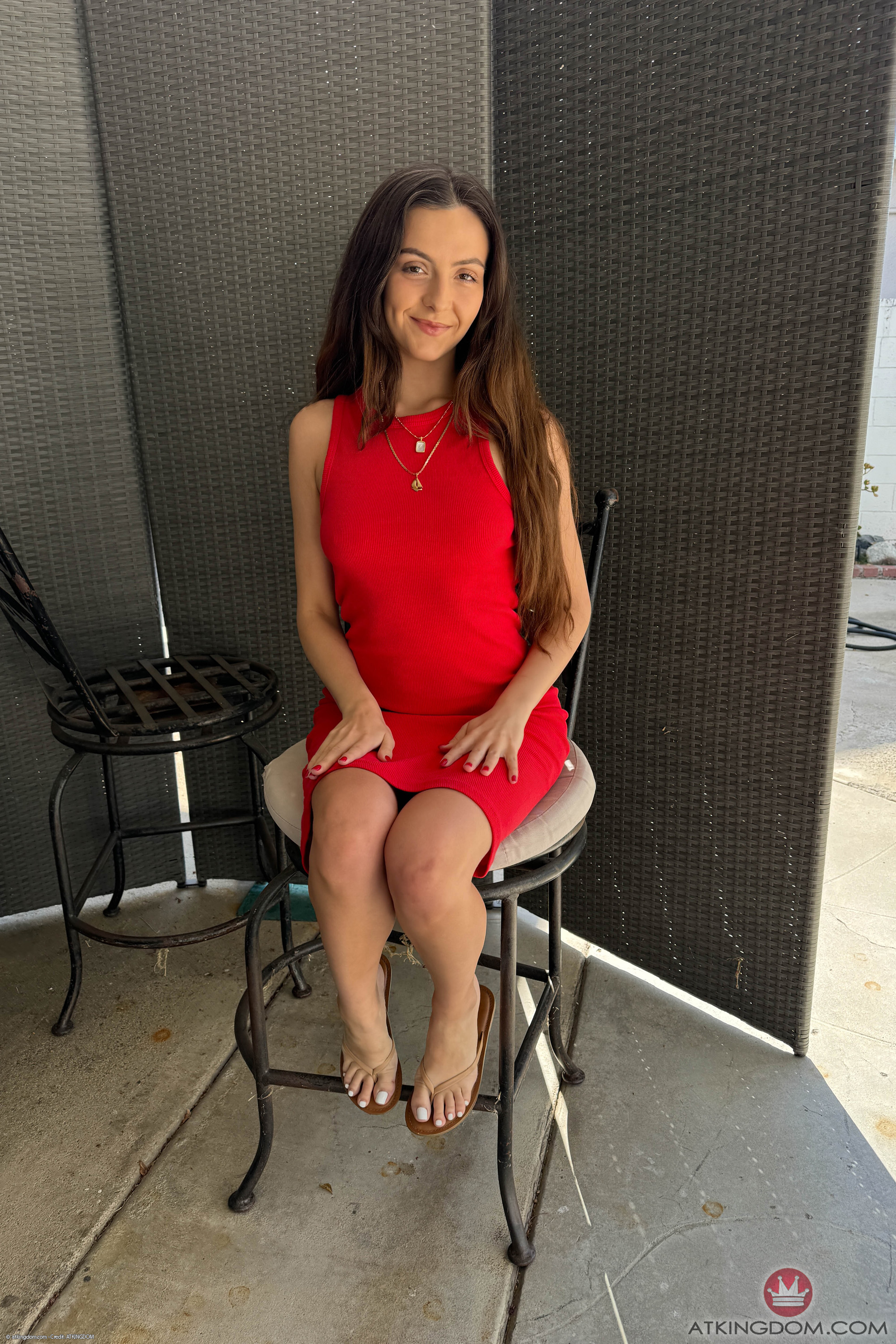 Serena Hill in ATK Petites set Beach Date And Spreads Bts