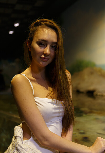 Ira Sedina in Zishy set Night At The Aquarium