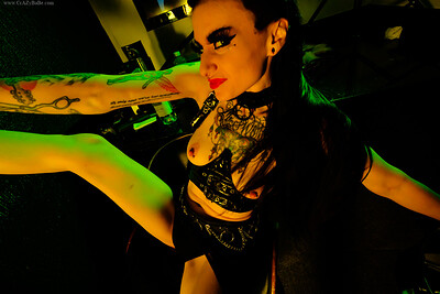 Phoebe Phelpz in Tattooed Motel from Crazy Babe