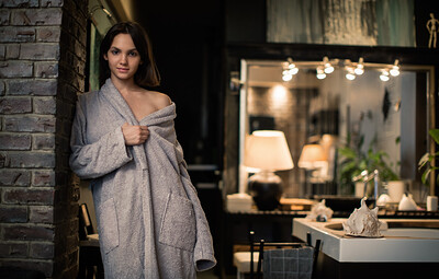 Lara Masier in Fur Your Eyes Only from This Years Model