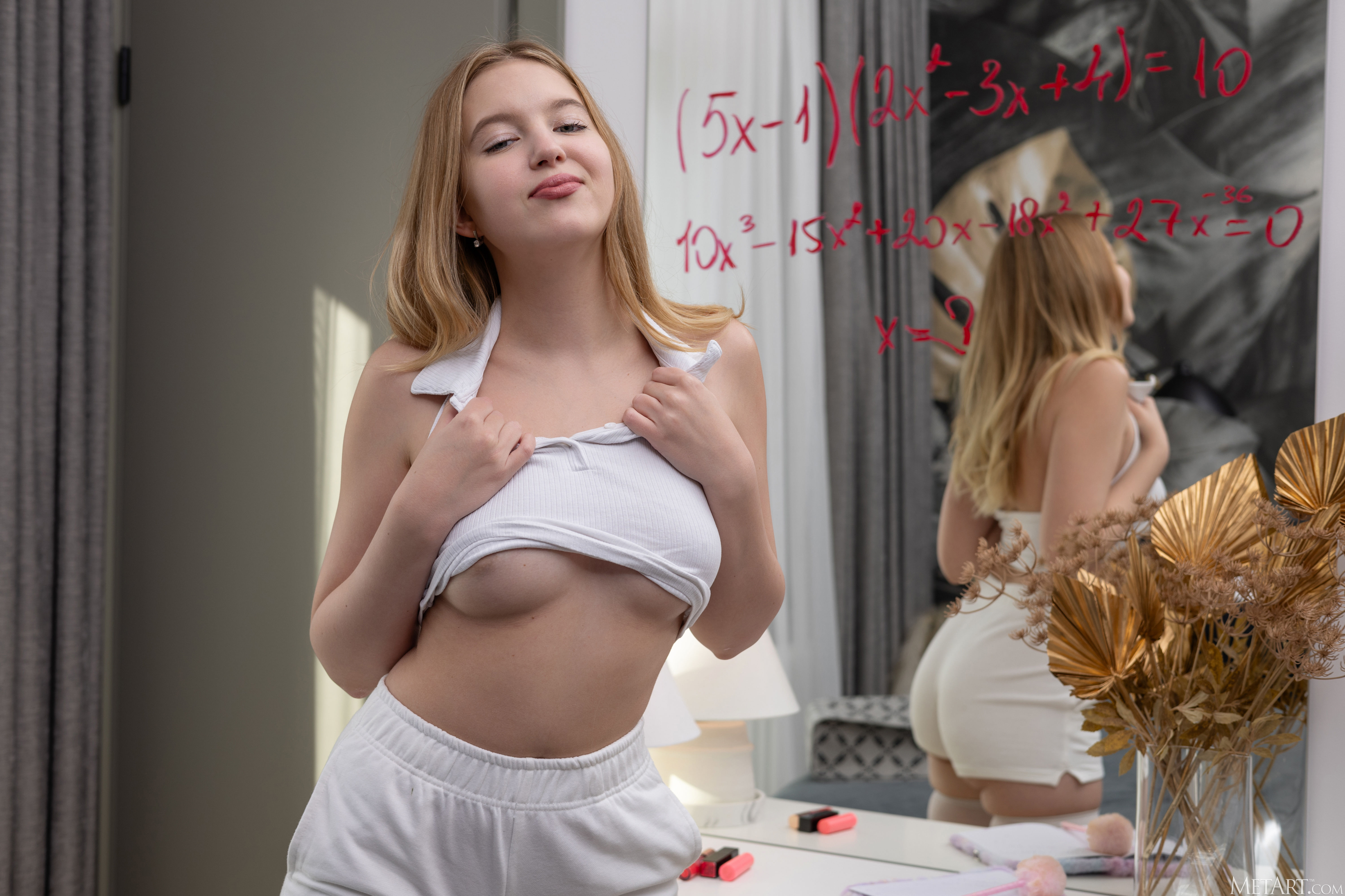 Nikoleta in Metart set Calculated Risk