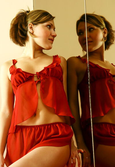 Kristina in Kristina Like Little Red Riding Hood from Stunning 18