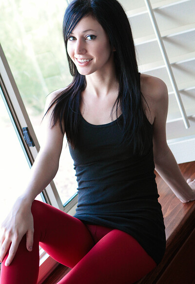 Catie Minx in Candy In Tights from This Years Model