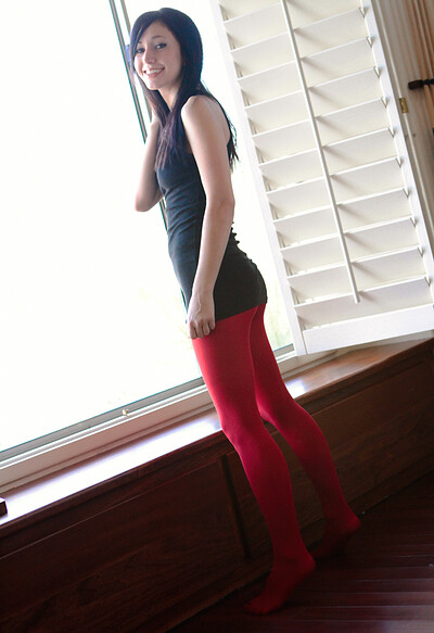 Catie Minx in Candy In Tights from This Years Model
