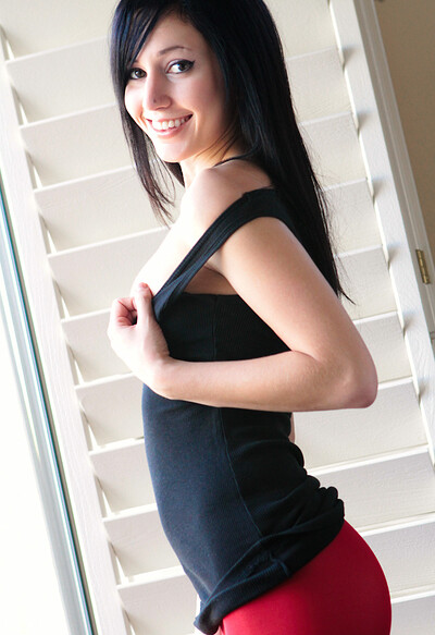 Catie Minx in Candy In Tights from This Years Model