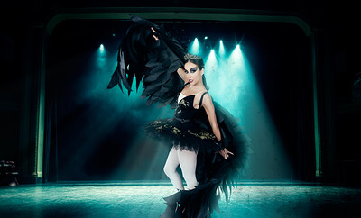 Alexis James in Black Swan from VR Cosplay X