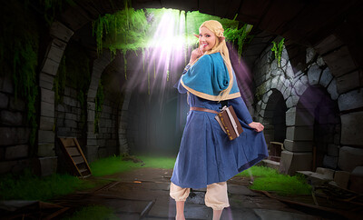 Katee V in Delicious in Dungeon from VR Cosplay X