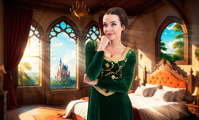 Rissa May in Princess Fiona from VR Cosplay X
