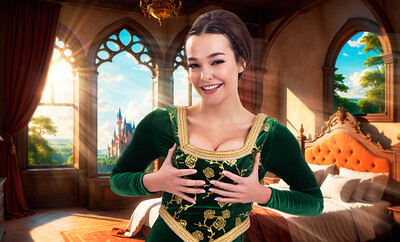 Rissa May in Princess Fiona from VR Cosplay X