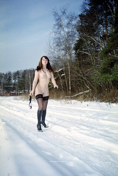 Veronika in Feel The Snow from Nude In Russia
