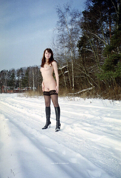Veronika in Feel The Snow from Nude In Russia