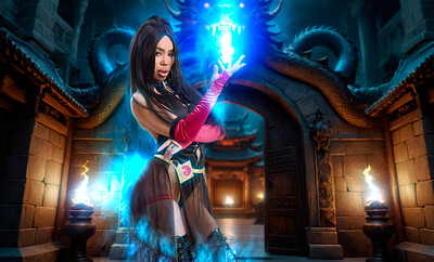 Luna Luxe in Avatar The Last Airbender from VR Cosplay X