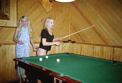 Olia and Veta in Pool Gals from Nude In Russia