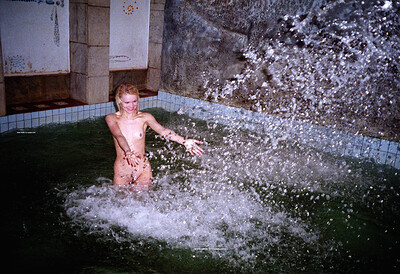Olia and Veta in Pool Gals from Nude In Russia