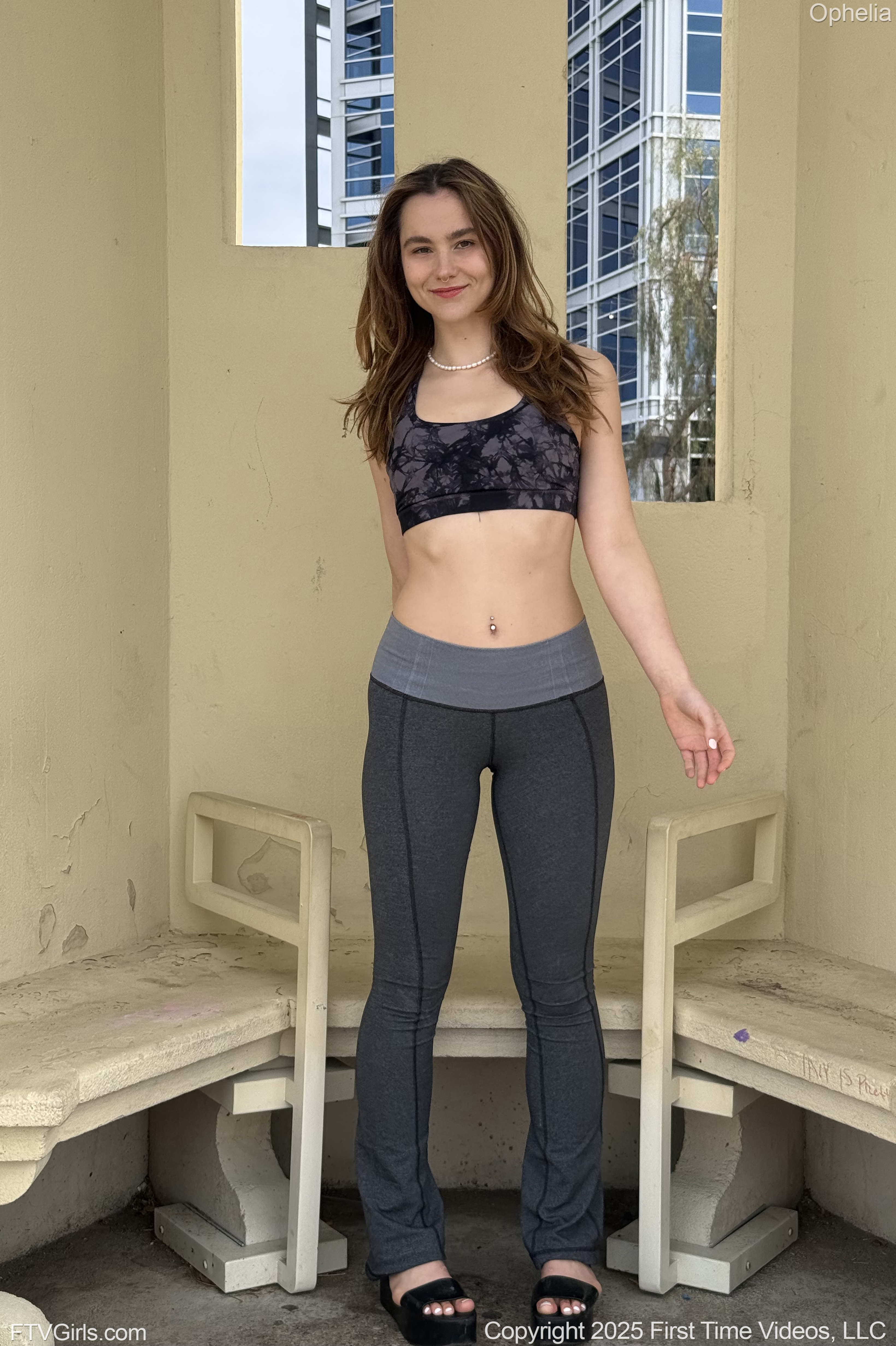 Ophelia in Ftv Girls set Sporty Splits