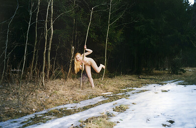 Elsa in Early Spring from Nude In Russia