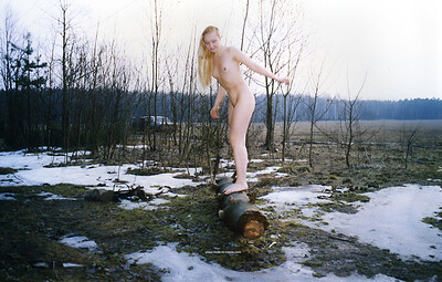 Elsa in Early Spring from Nude In Russia