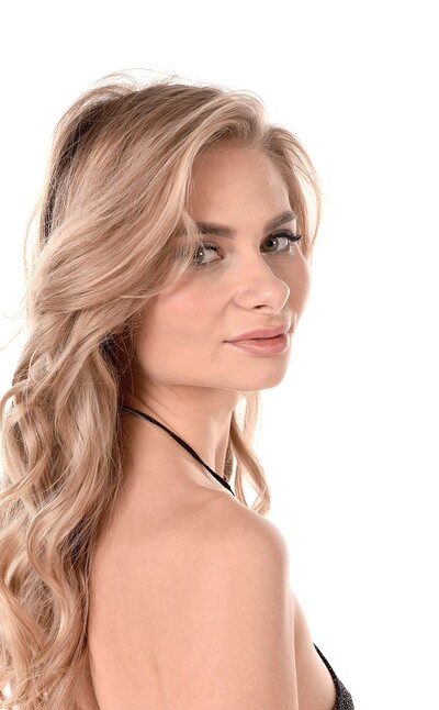 Ksenia Blonde in Starry Sky from Istripper