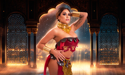 Vivianne DeSilva in Prince Of Persia The Sands Of Time from VR Cosplay X