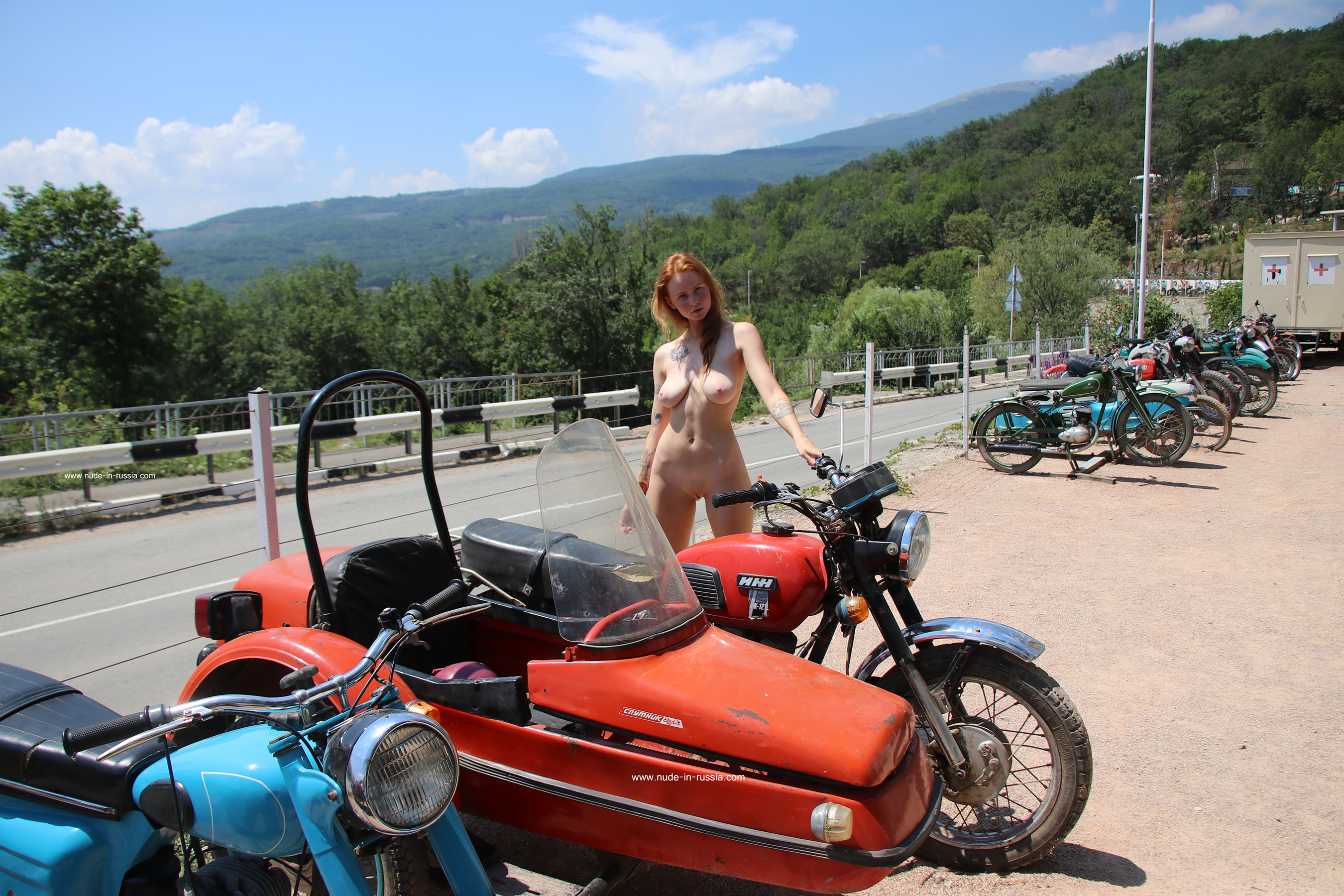 Xenia in Nude In Russia set Scooters And Motorcycles Of The Eastern Bloc