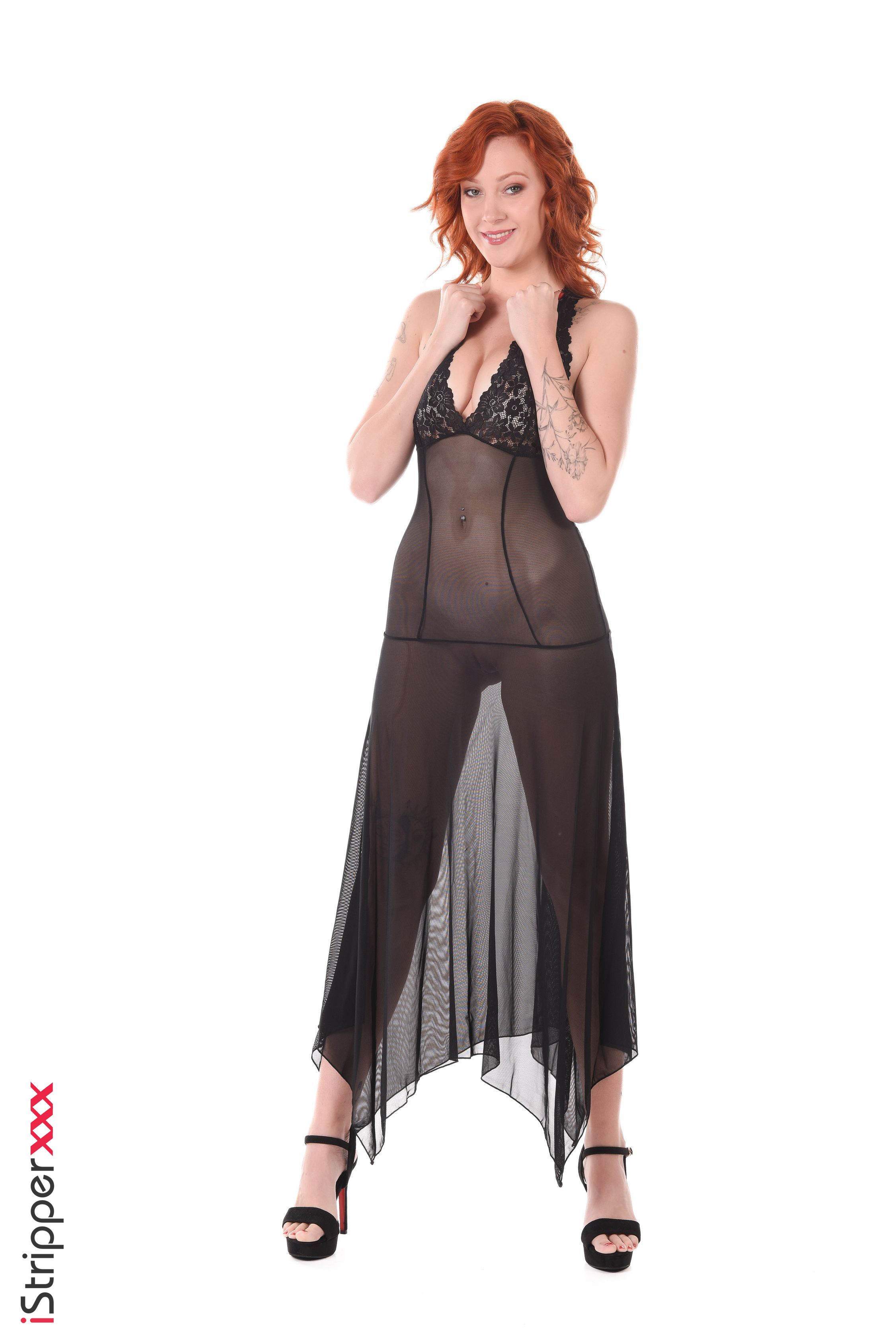 Cherry Candle in Istripper set Attractive Ginger