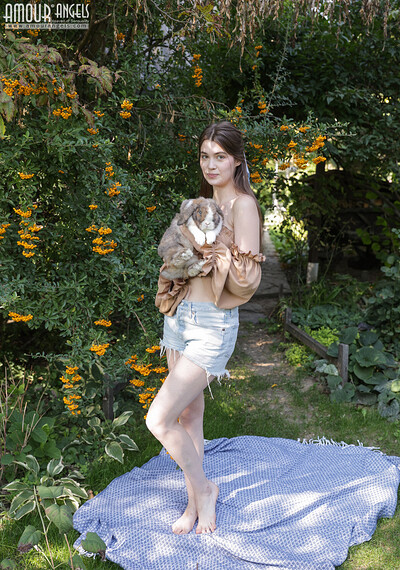 Danna in Fluffy from Amour Angels
