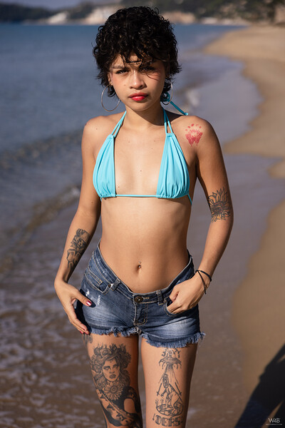 Lilith Baph in Happiness On The Beach from Watch 4 Beauty