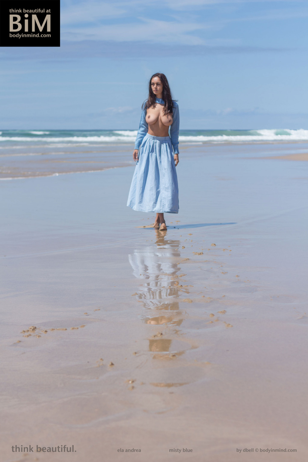 Ela in Body In Mind set Misty Blue