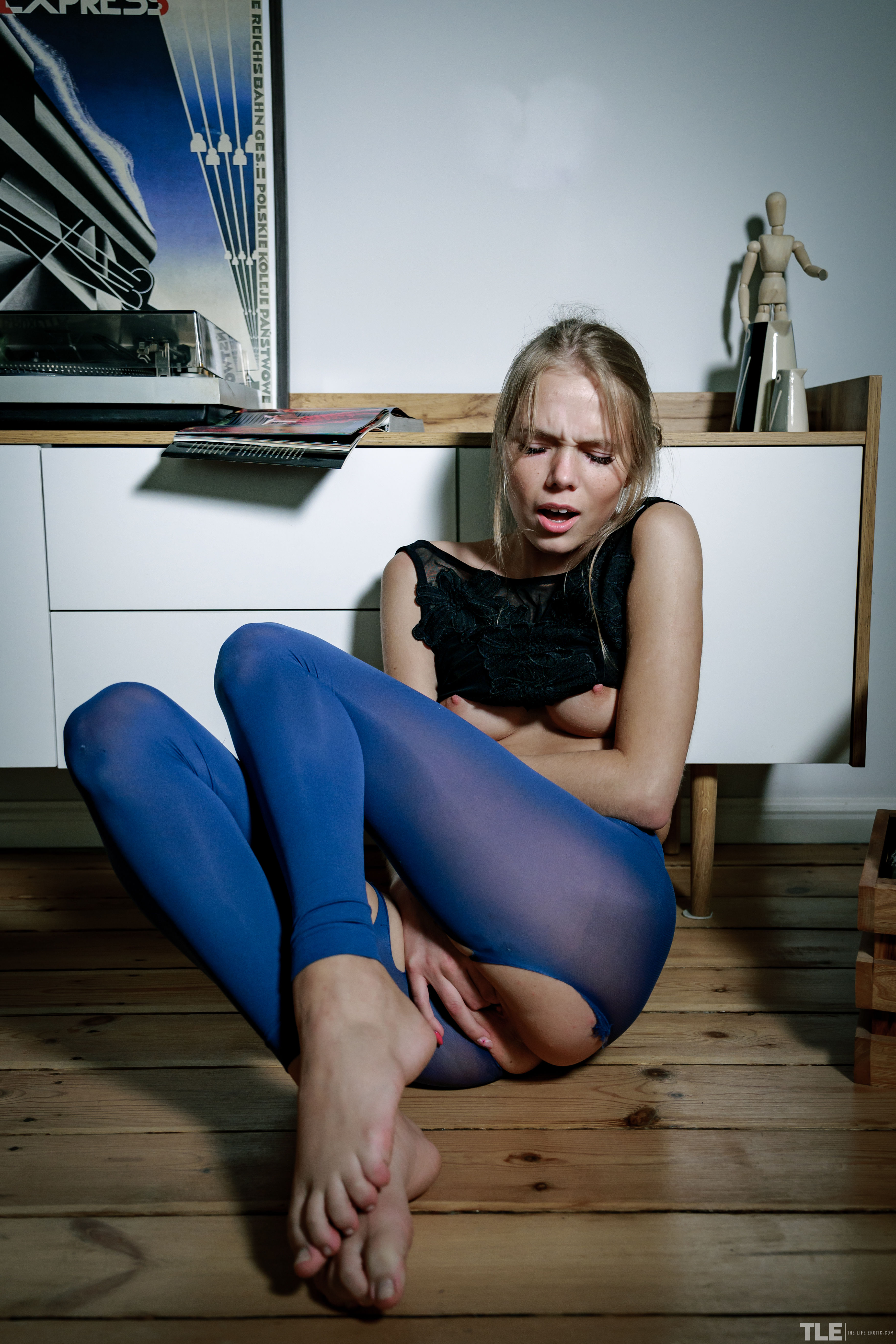 Luise in The Life Erotic set Wet Evening Exercise 1
