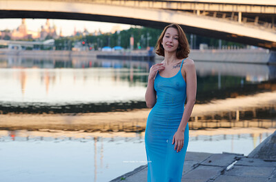 Julia J. in Nude In Russia set Sexy Naked On The Bridge