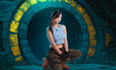 Asteria Jade in Shadow of the Tomb Raider from VR Cosplay X