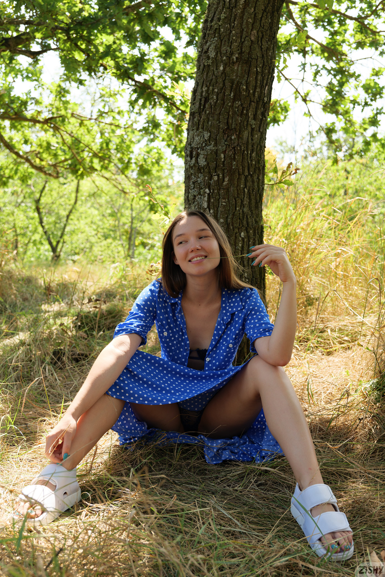 Sayah Heaney in Zishy set Earth Day 1